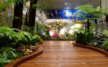 Летището Чанги в Сингапур; Снимка: Changi Airport Group