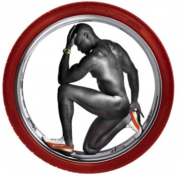 Тайсън Бекфорд за Pirelli през 2006 г. Снимка: Reuters