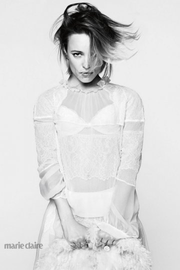 Рейчъл Макадамс; Снимка: Marie Claire
