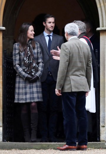 Пипа Мидълтън и Джеймс Матюс. Снимка: Reuters