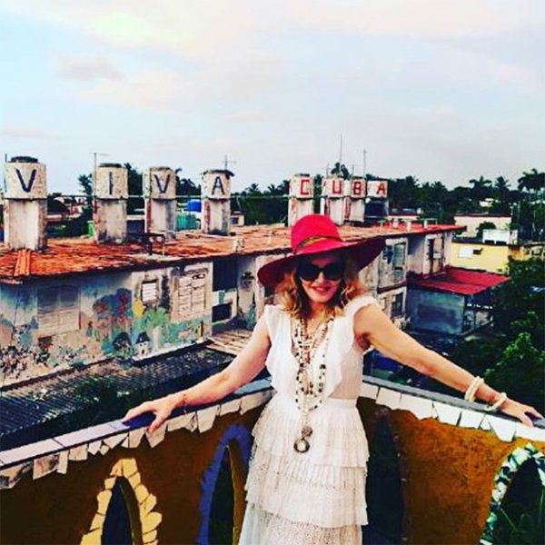 Мадона в Куба. Снимка: Instagram