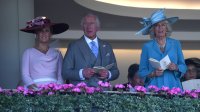 Принц Чарлз и съпругата му Камила се появиха на състезания вместо Елизабет II