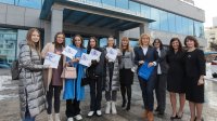 ЦКБ награди диамантените момичета за триумфа им и отличното представяне на България пред света през 2021