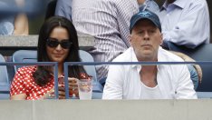 Брус Уилис и съпругата му поздравиха Деми Мур за рождения ѝ ден