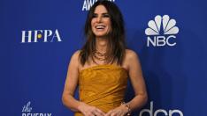 Булка на 55: Сандра Бълок се омъжила тайно 