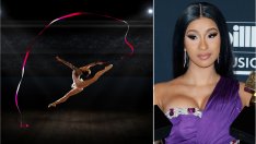 Щастлива бременност: Карди Би стана гимнастичка