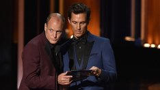 Уди Харелсън и Матю Макконъхи заедно на почивката