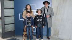 Семейна вечер &ndash; Джеф Голдблум и съпругата му показаха невръстните си синове