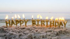 Диляна Попова в Порто Кацики за рождения ден 