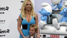 Рядък фотос: Бритни Спиърс до синовете си