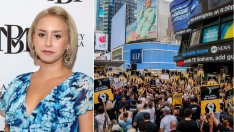 Незаконната дъщеря на принц Албер на стачката в Холивуд