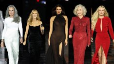 Селин Дион, Кендъл Дженър и още звезди: 10 визии, които се откроиха на дефилето на L&rsquo;Or&eacute;al Paris в Париж