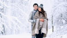 Шал тип одеяло – отново на мода през зимата 