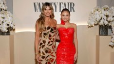 Щастливата Хайди Клум с бебе в ръце