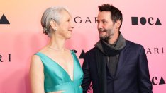 Любов на червения килим – Киану Рийвс и Александра Грант