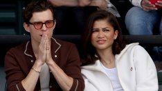 Любов и тенис – Зендая и Том Холанд се насладиха на женския финал от шампионата Индиън Уелс