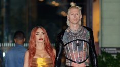 Тя е огън, а той – викинг: Меган Фокс и Machine Gun Kelly на червения килим
