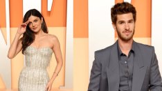 Андрю Гарфийлд и новото му гадже Моника Барбаро напуснаха Оскарите заедно