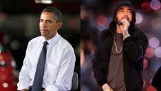 Новият музикален дует – Еминем и Барак Обама