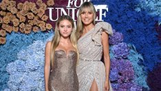 Хайди Клум и дъщеря й Лени превзеха червения килим