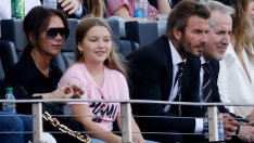 Виктория и Дейвид Бекъм с тематично Prada парти за дъщеря си Харпър