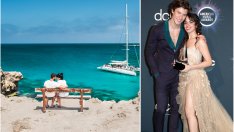 Романтика на морския бряг: Камила Кабело и Шон Мендес празнуват на Карибите