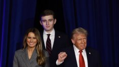 Синът на Мелания Тръмп, Барън Тръмп, затвори цял етаж от Trump Towers за тайна среща с гадже