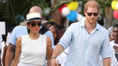 Меган Маркъл сподели интимно видео, в което танцува с принц Хари в родилното