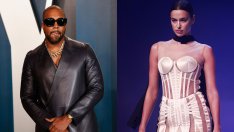 След бурен романс: Кание Уест и Ирина Шейк се разделиха