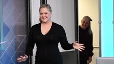 С 13 килограма по-слаба – Ейми Шумър блести с вталена рокля