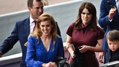 Децата на принцесите Юджини и Беатрис позираха за първа обща снимка