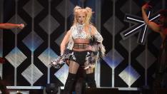 Бритни Спиърс тренира дори по време на ваканцията