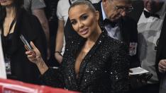 Николета Лозанова гледа шоуто на Philipp Plein в Италия