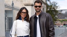 Григор Димитров и Ейса Гонсалес се радват на своето малко момче