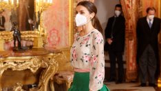 Кралска мода: Кралица Летисия с историческа рокля