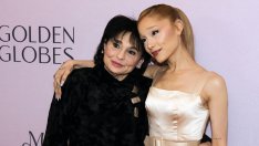 Ариана Гранде празнува с мама първата си номинация за „Златен глобус“