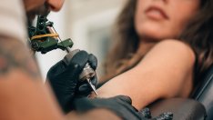 Новата любима на Благой Георгиев си татуира името му