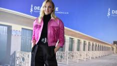 Кожено яке или блейзър: Изборът на Софи Търнър