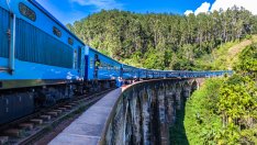 Венци Венц показа как се пътува с влак в Шри Ланка