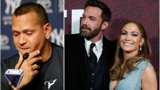 Алекс Родригес заведе красива блондинка на мач 