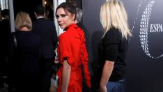 Виктория Бекъм – стил и красота в червено