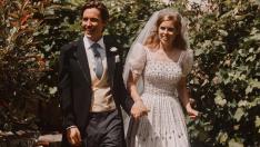 Нова снимка от сватбата на принцеса Беатрис и Едуардо Моци