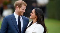Меган Маркъл и принц Хари с първа публична изява след новината за бебето
