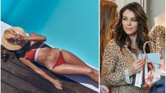 Бански 2021: Елизабет Хърли ни изкушава със златист модел