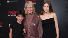 Щастлива баба – Марта Стюарт доведе внуците си на червения килим