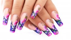 Ноктите с форма „балерина“ са хит сред знаменитостите