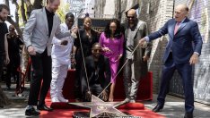 Мартин Лорънс със звезда на Холивудската алея на славата