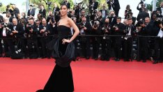 Винтидж мода - Бела Хадид с рокля от 1987 година