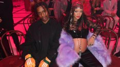 По гол корем: Дивият стил на бременната Риана 