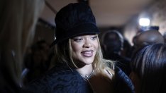 Това се казва стил – Риана родила с перли и слънчеви очила